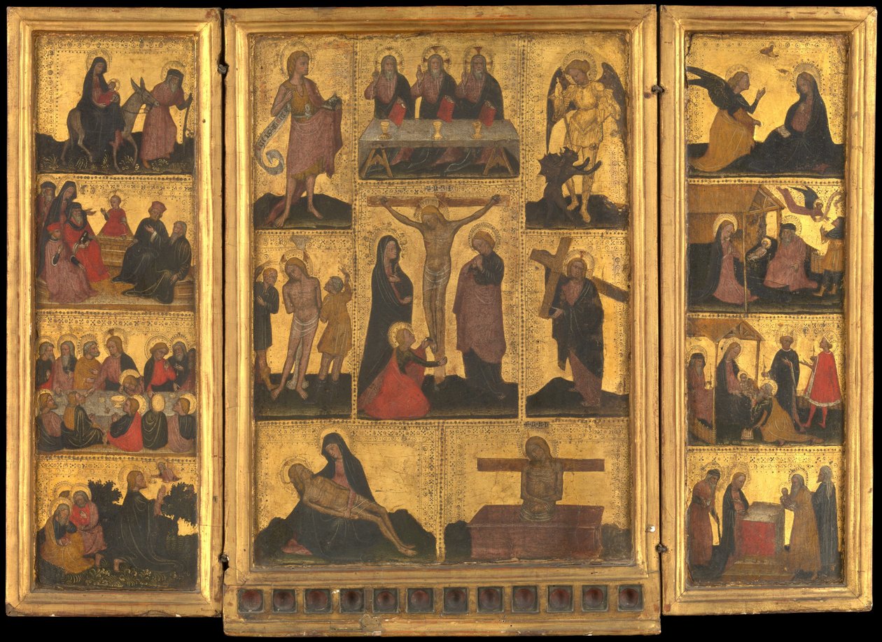 A Vida de Cristo. de Franceschino Zavattari