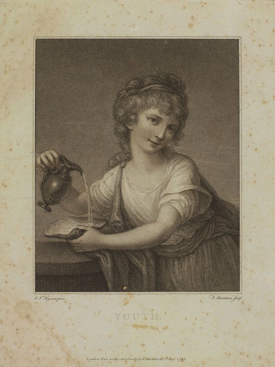 Juventude de Francesco Bartolozzi