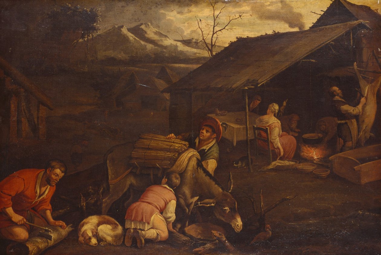 Inverno de Francesco Bassano