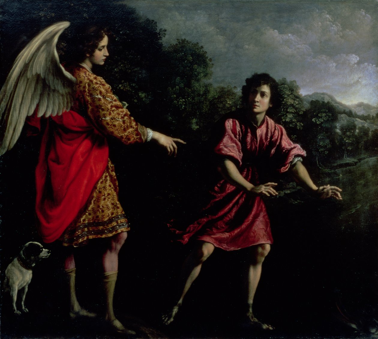 Tobias e o anjo de Francesco Corradi