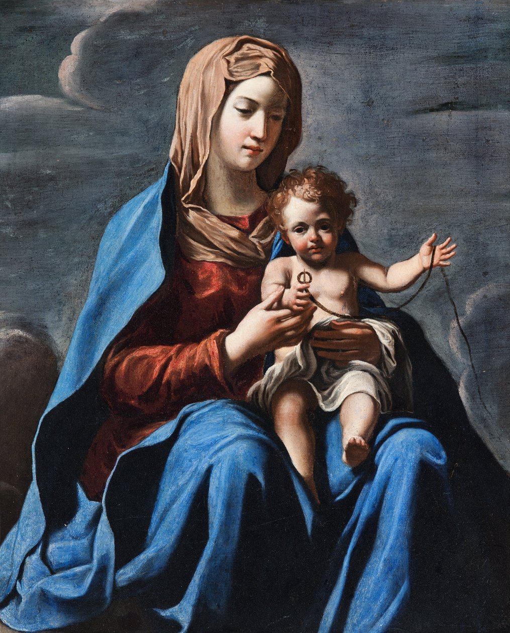 Madonna e criança de Francesco Cozza