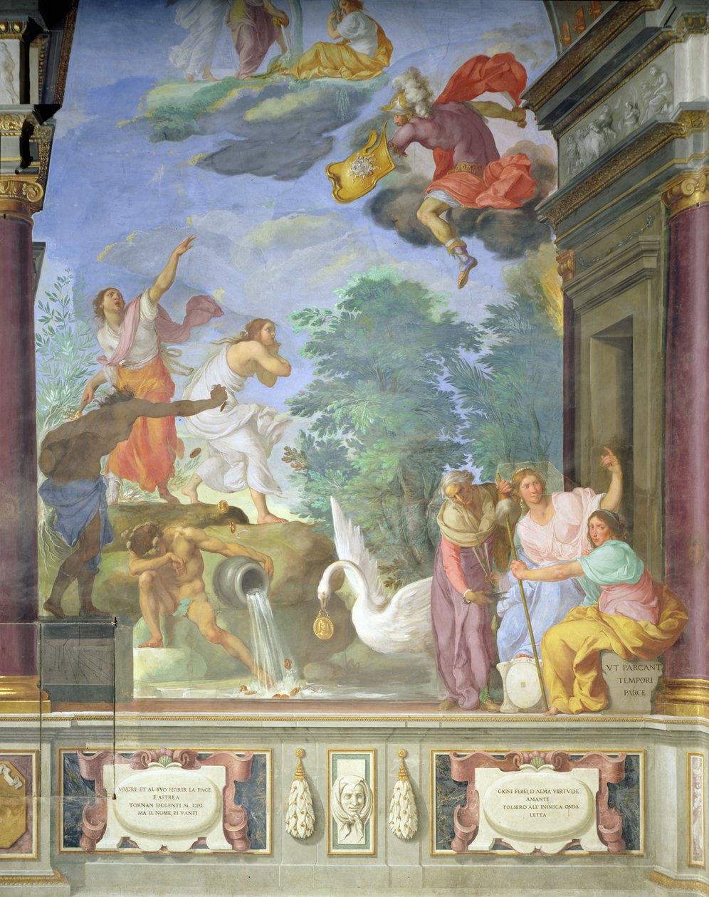 Alegoria da morte de Lorenzo de Medici de Francesco Furini