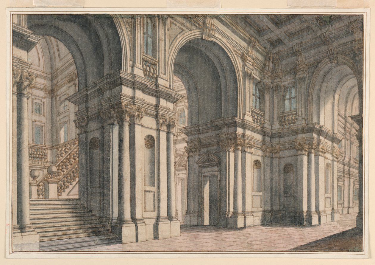 Desenho, Estágio Design de Francesco Galli Bibiena