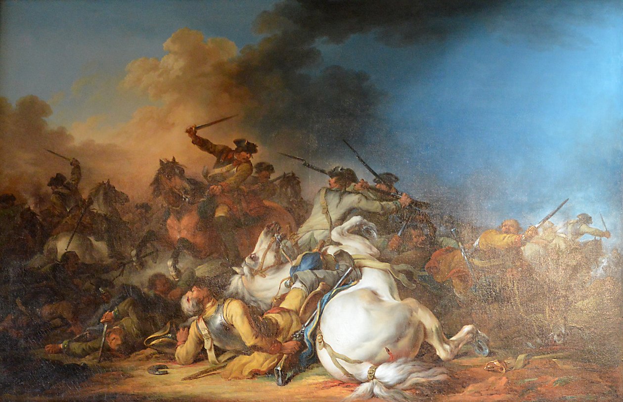 Choque de Cavalaria de Francesco Giuseppe Casanova