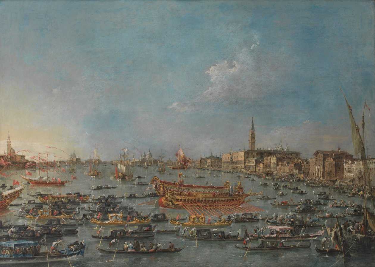 O Festival Bucintoro de Veneza de Francesco Guardi