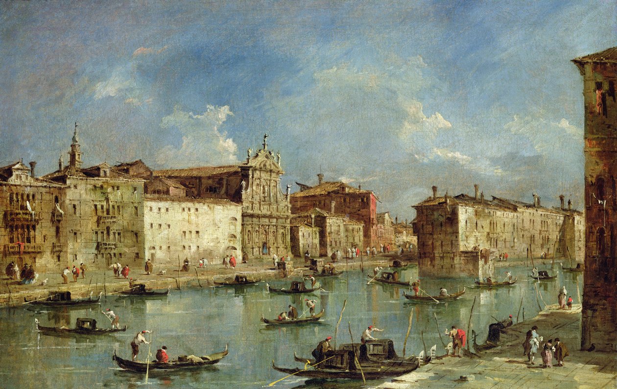 O Grande Canal de Francesco Guardi