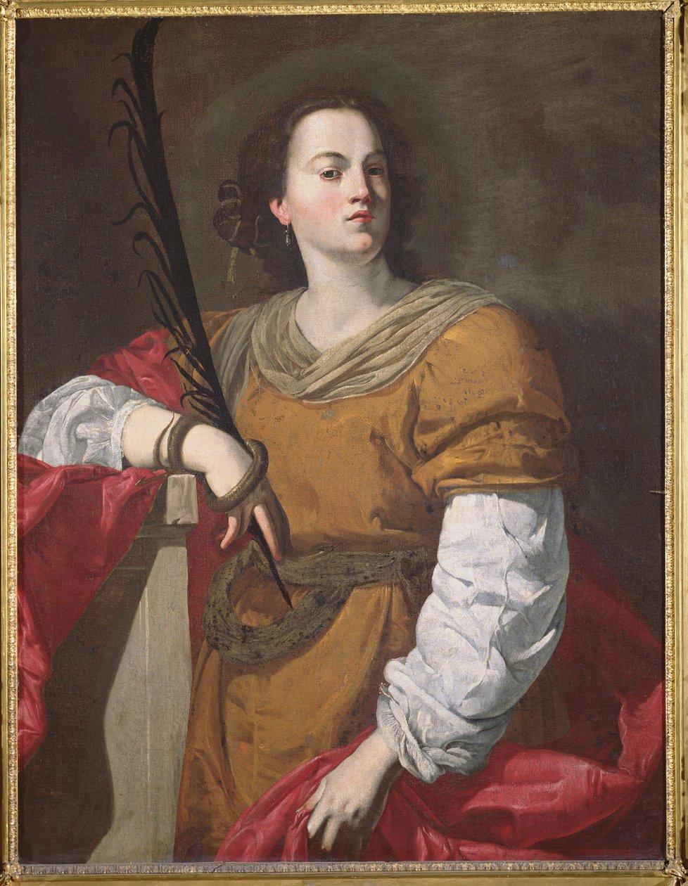 St. Christina, o surpreendente, 1637 de Francesco Guarino