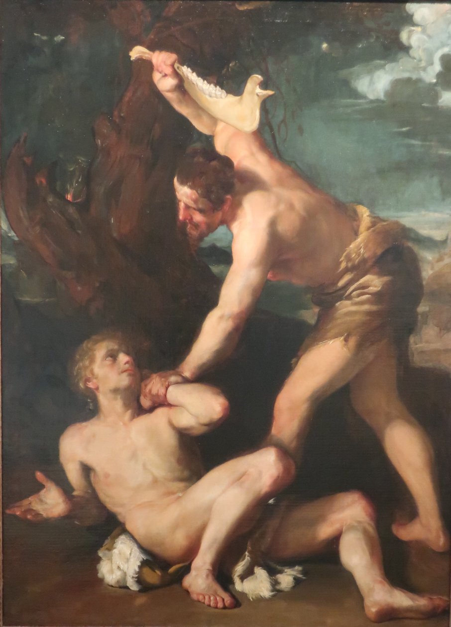 Caim Matando Abel de Francesco Maffei