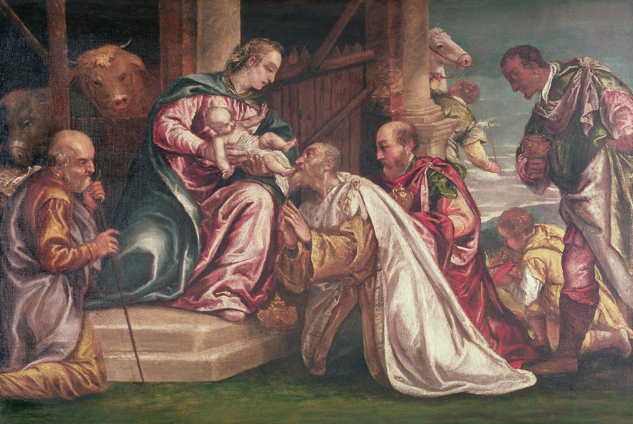Adoração dos Magos de Francesco Montemezzano
