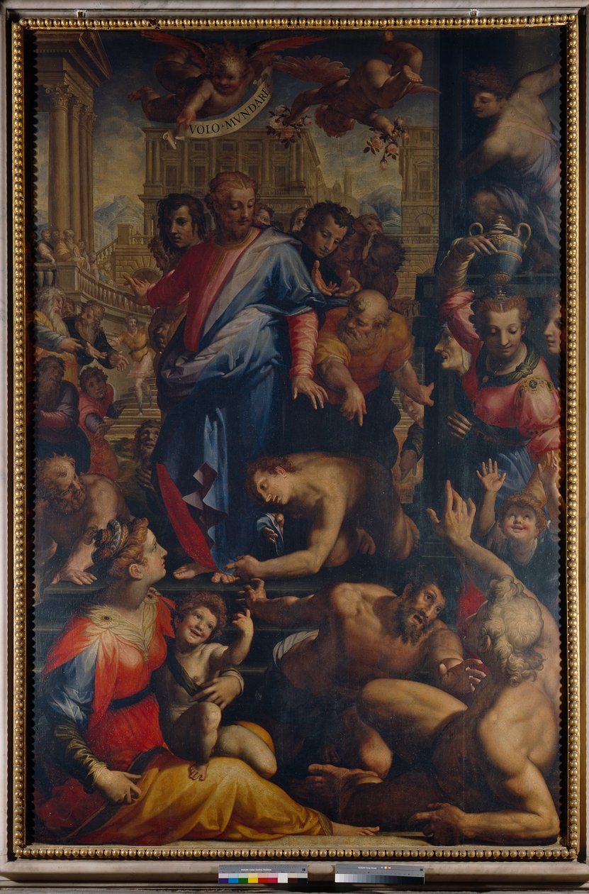 Cristo cura o leproso de Francesco Morandini