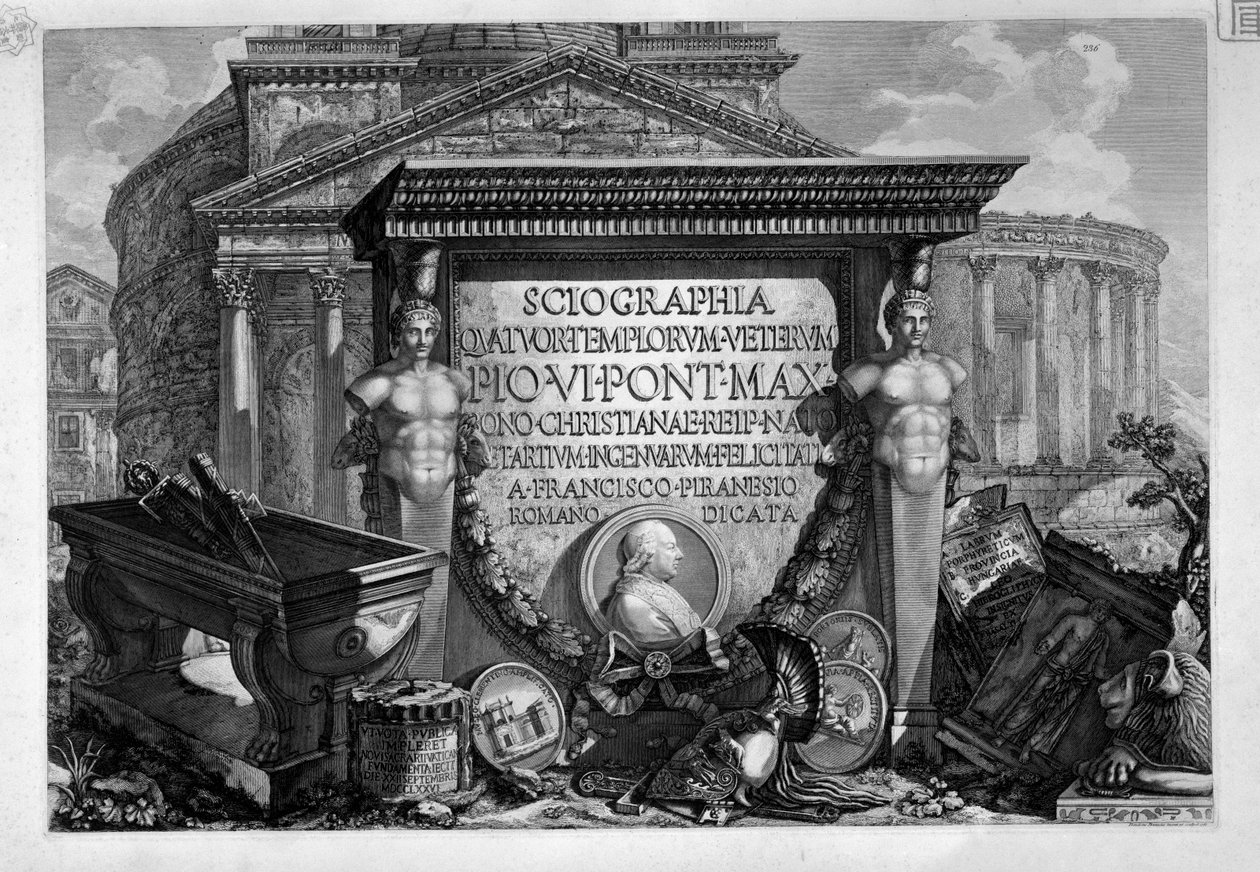 frontispício de Francesco Piranesi