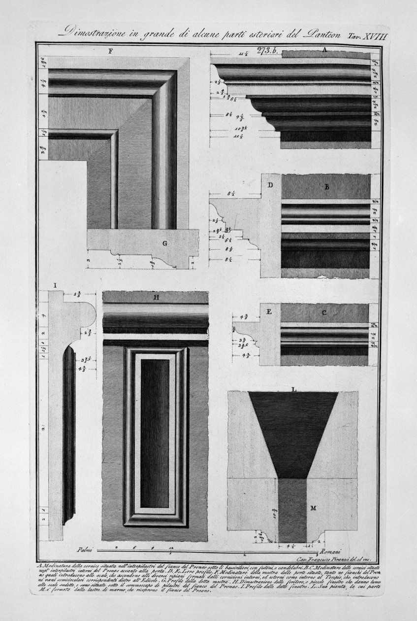 lav Pantheon. 18 de Francesco Piranesi