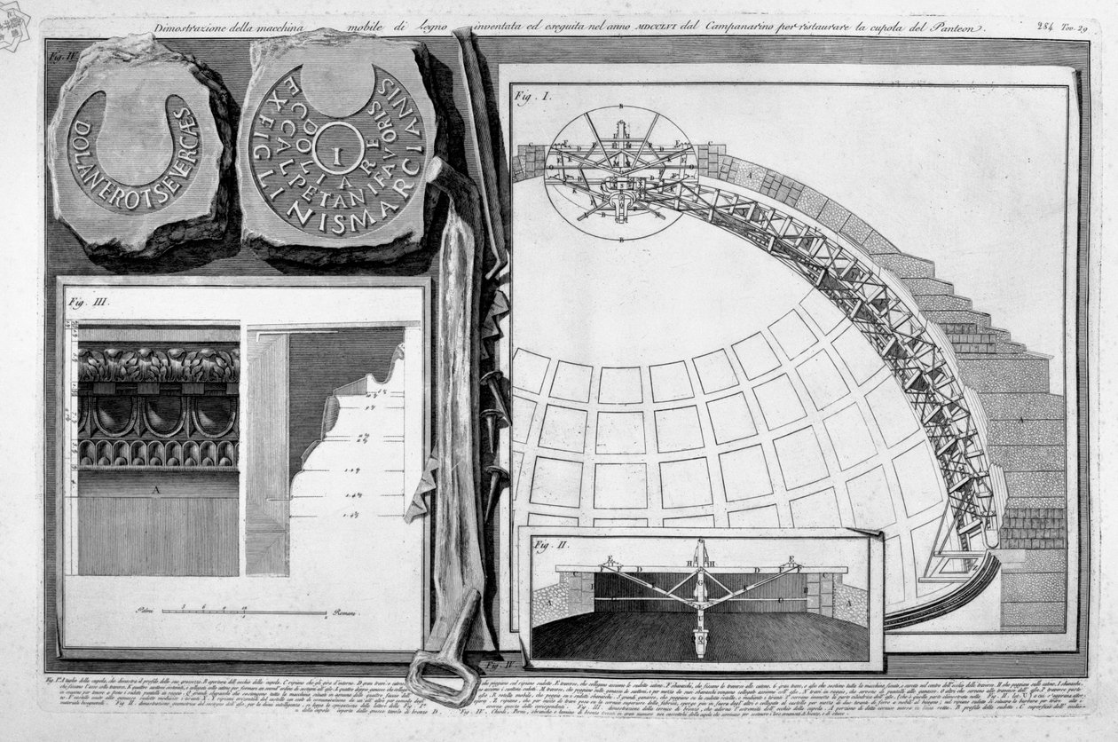 lav Pantheon. 29 de Francesco Piranesi