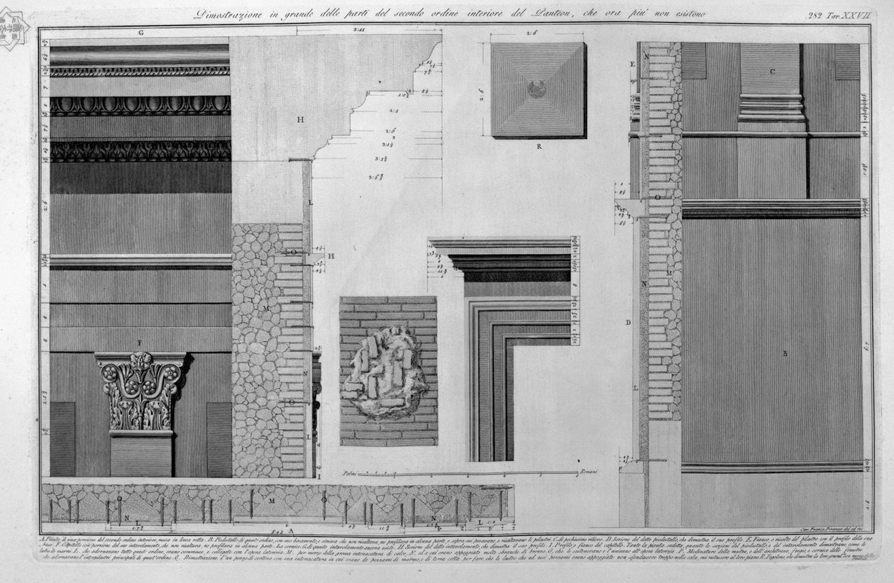 lav Pantheon. 27 de Francesco Piranesi