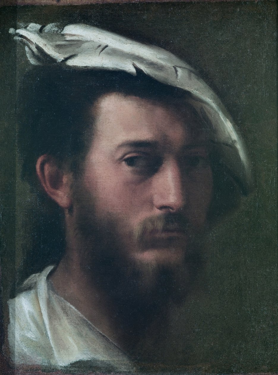 Auto-retrato, 1525-30 de Francesco Primaticcio