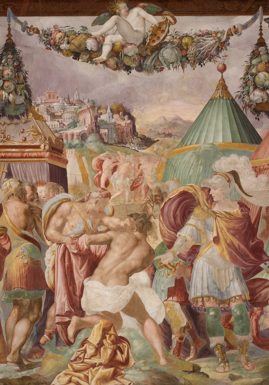 Camillo pune o professor traiçoeiro de Falerii de Francesco de Rossi Salviati Cecchino