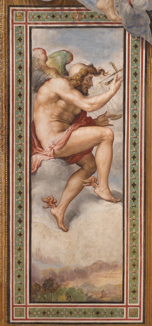 Tempo como Ocasião (Kairos) de Francesco de Rossi Salviati Cecchino