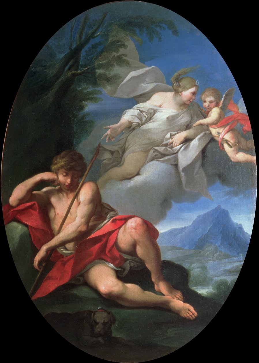 Diana e Endymion (par de 78391) de Francesco Vellani