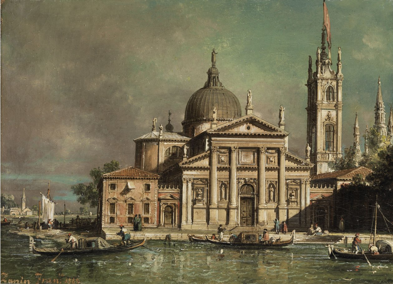 Vista, de, san giorgio maggiore, veneza de Francesco Zanin
