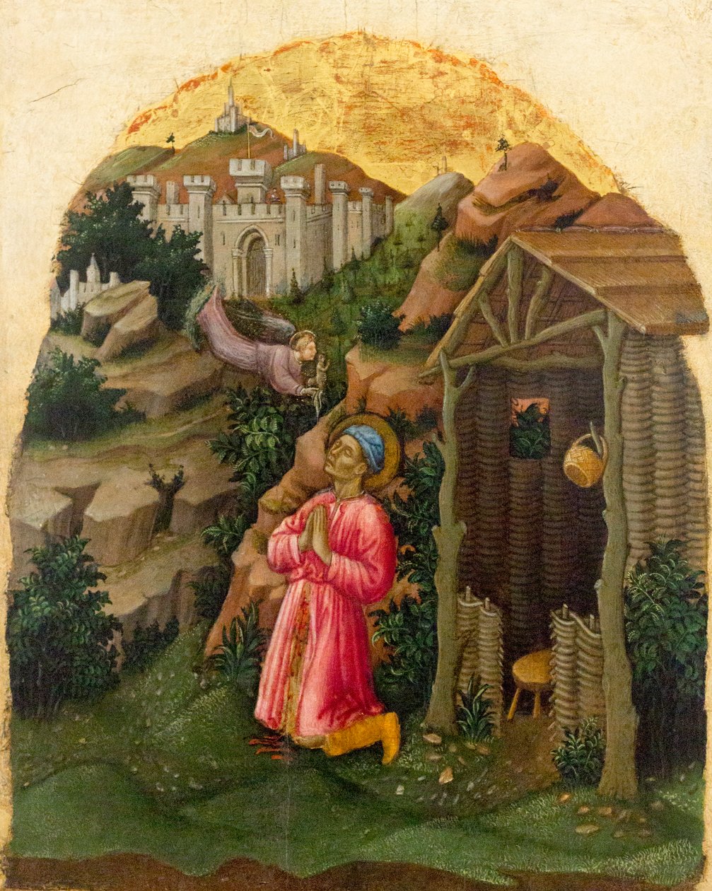 A morte de San Mamante de Francesco de Franceschi