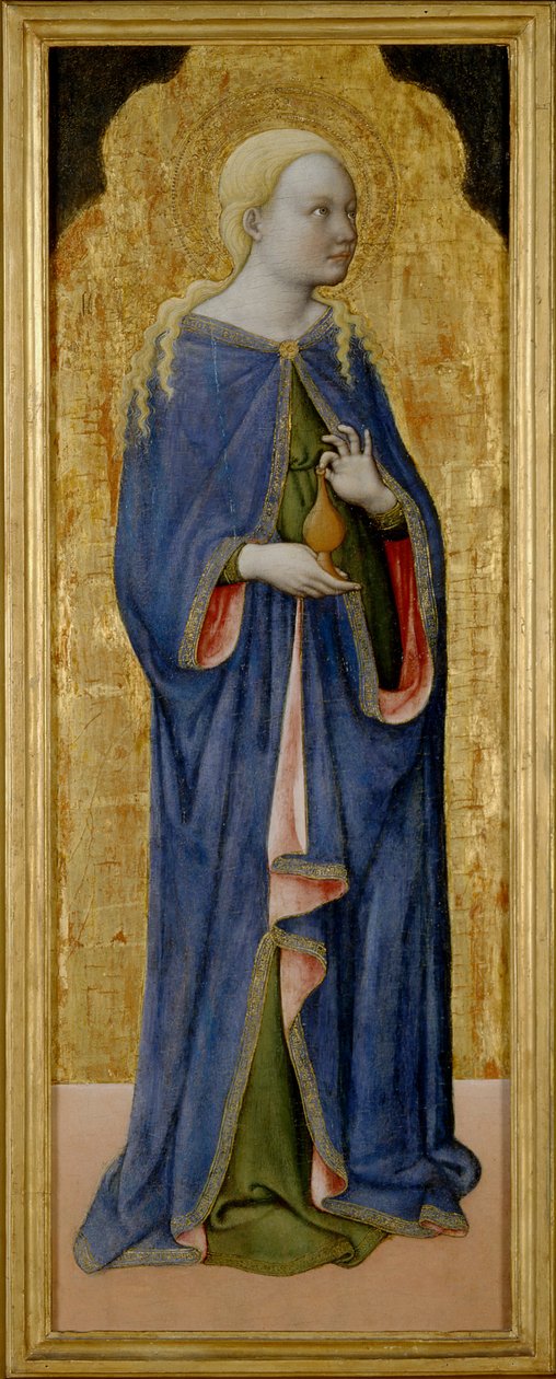 Santa Maria Madalena, século XV (tempera no painel) de Francesco de