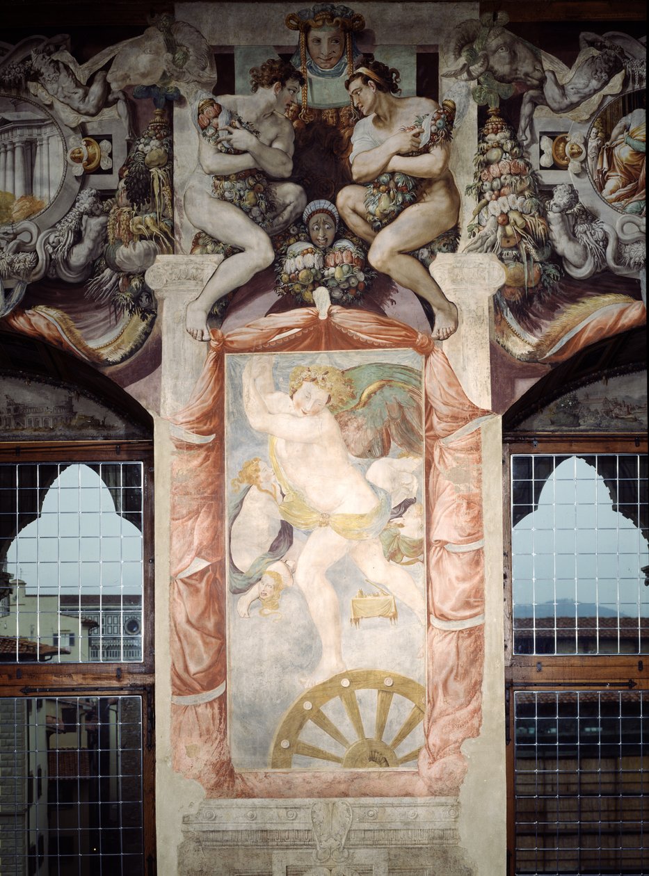 Fortuna, da Sala dell&39;Udienza, 1545 de Francesco de Rossi Salviati Cecchino