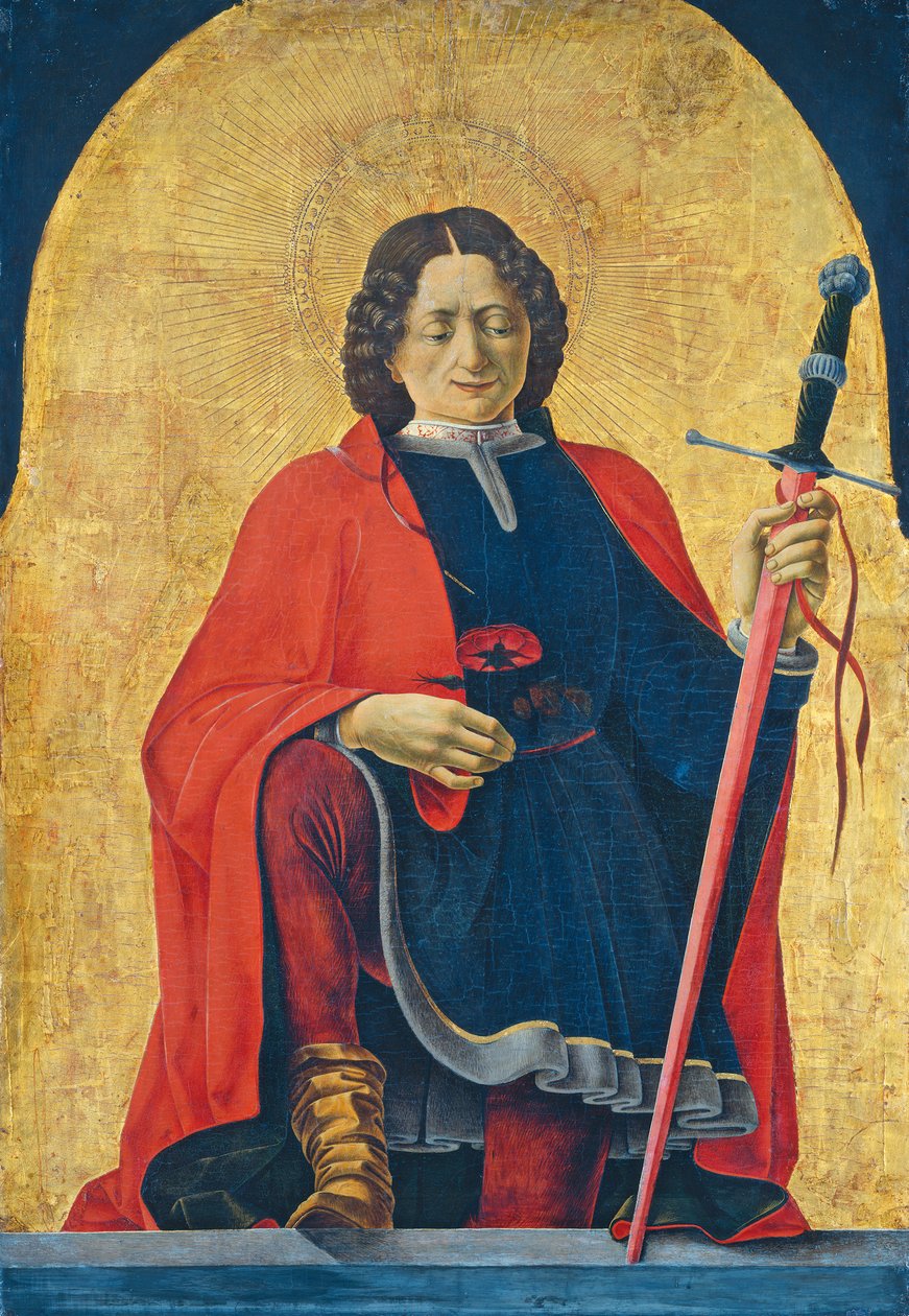 São Floriano, c. 1473-74 (tempera no painel) de Francesco del Cossa