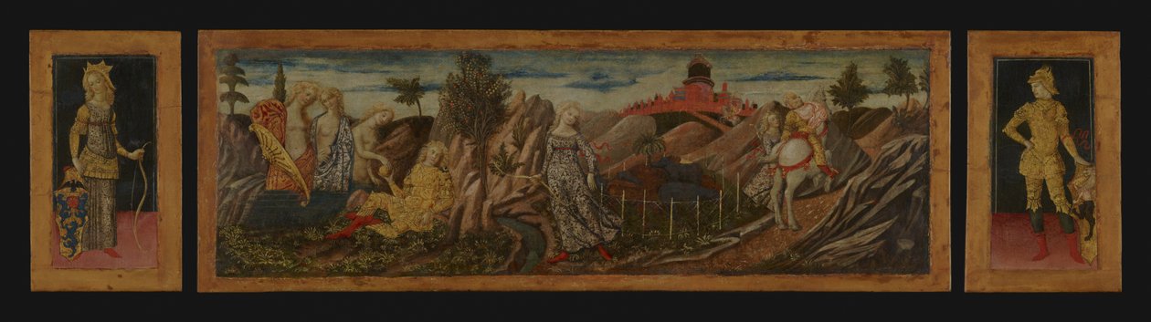 A história de Oenone e Paris de Francesco di Giorgio  