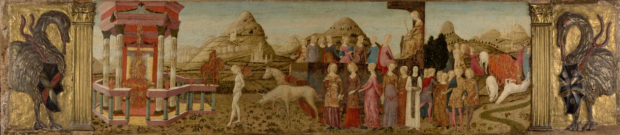 Triunfo da Castidade de Francesco di Giorgio  