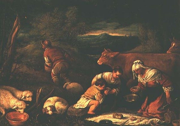 Cena Pastoral de Francesco Bassano