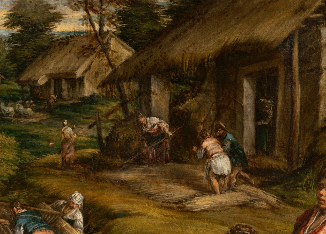 Verão de 1576 (detalhe de 65685) de Francesco Bassano