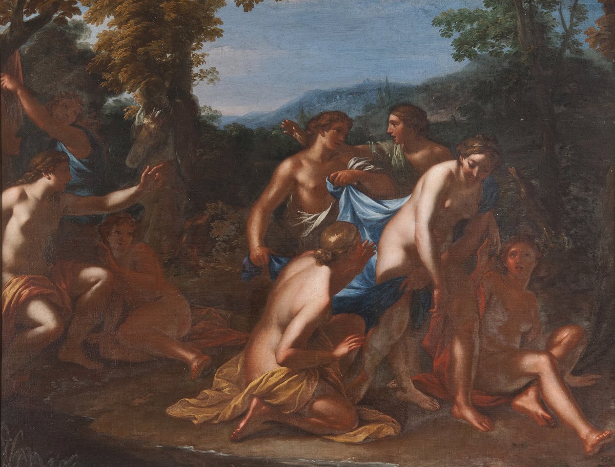 Diana und Callisto mit Nymphen de Francesco Albani