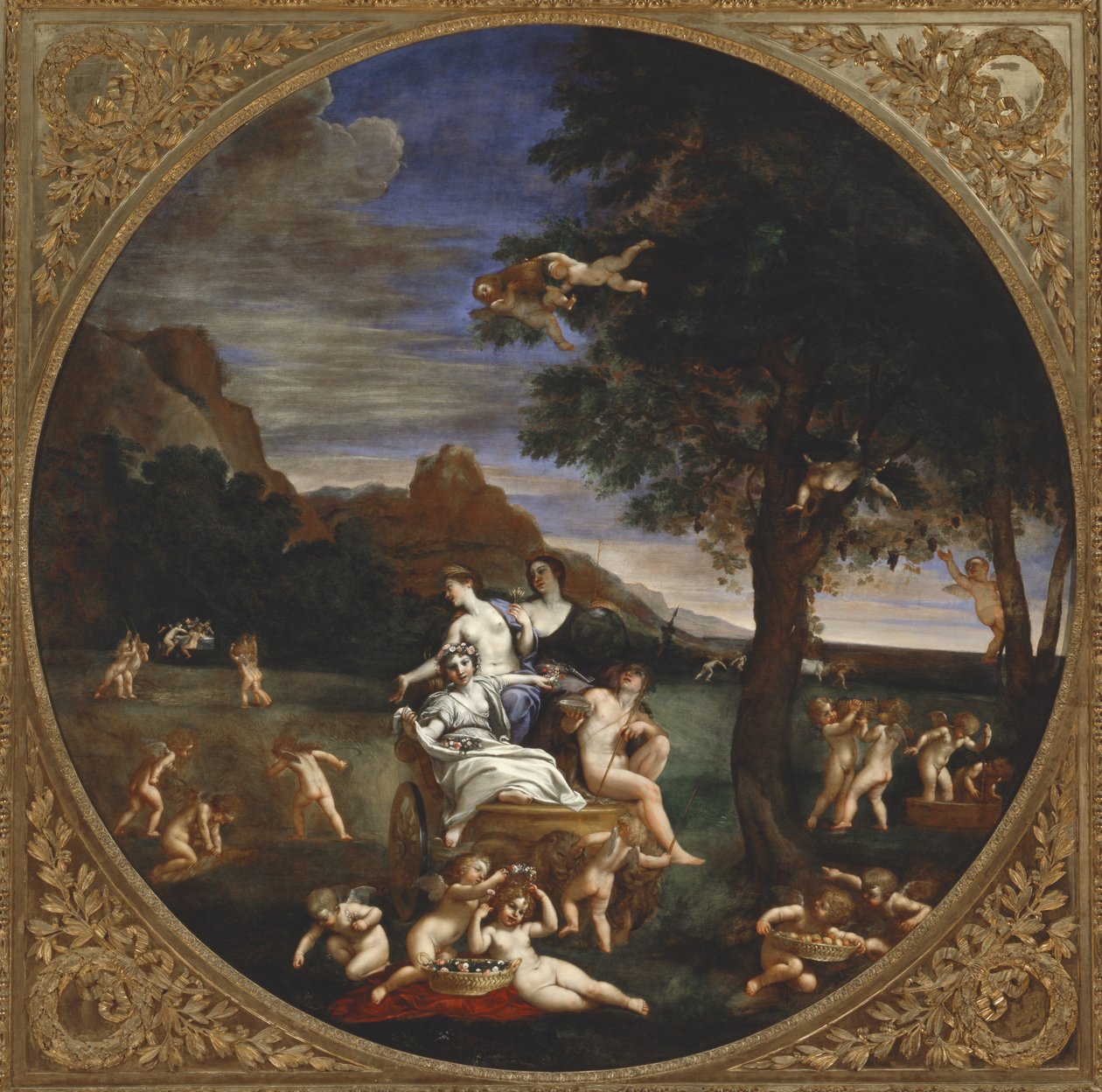 Elemento da Terra, 1625-28 de Francesco Albani
