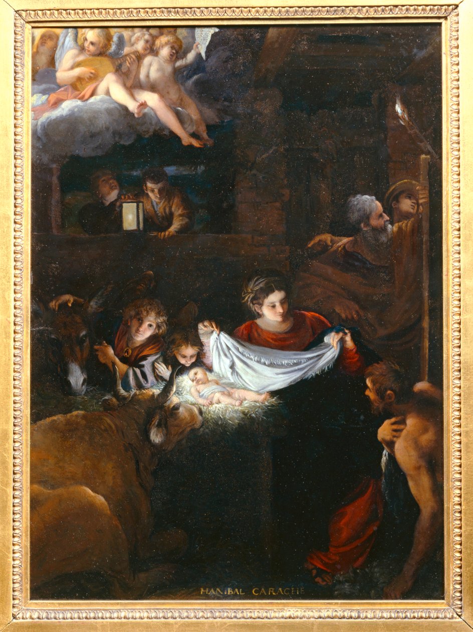 La Nativite - A Natividade ... de Francesco Albani