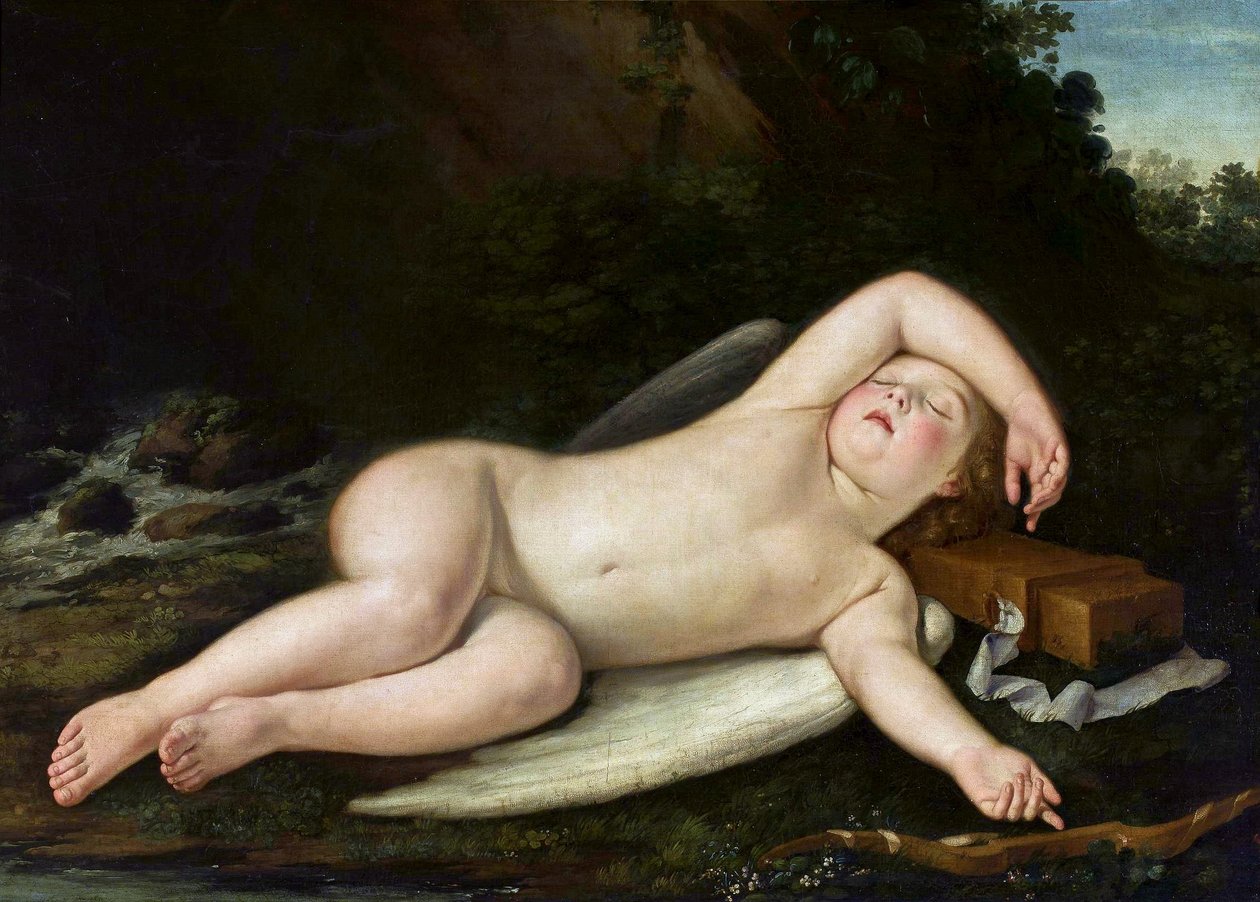 Eros adormecido de Francesco Albani