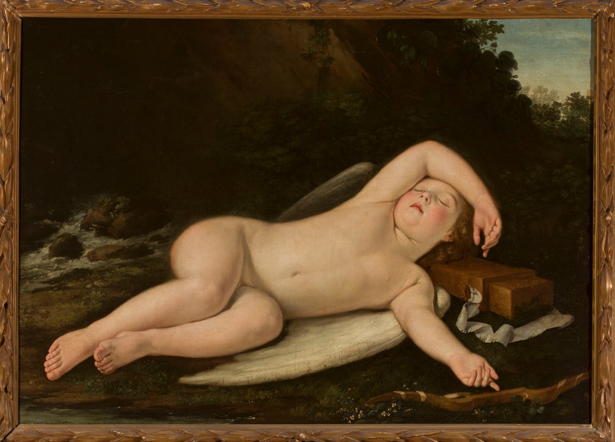Amor adormecido de Francesco Albani