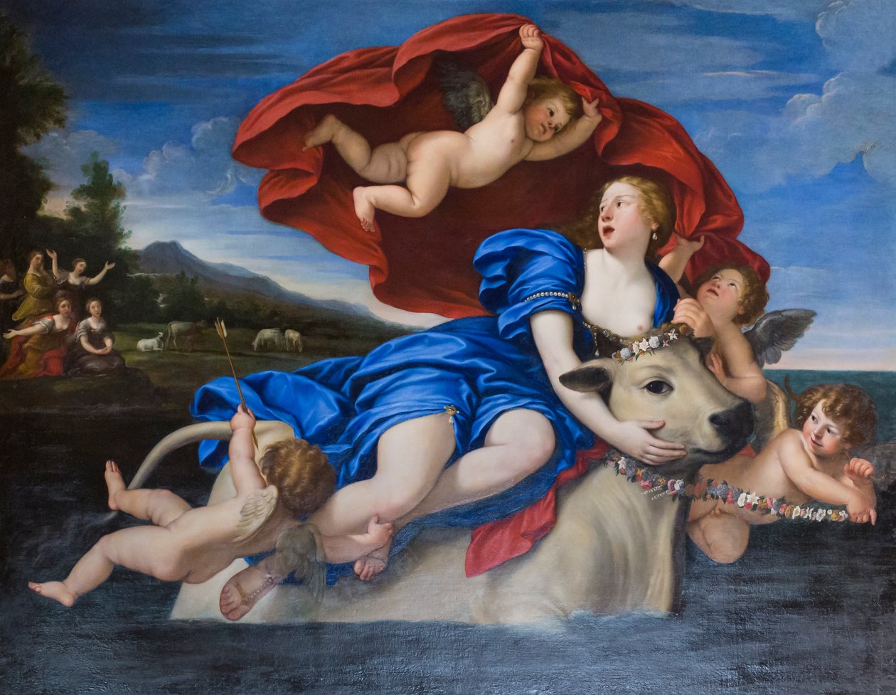 A Violação da Europa de Francesco Albani