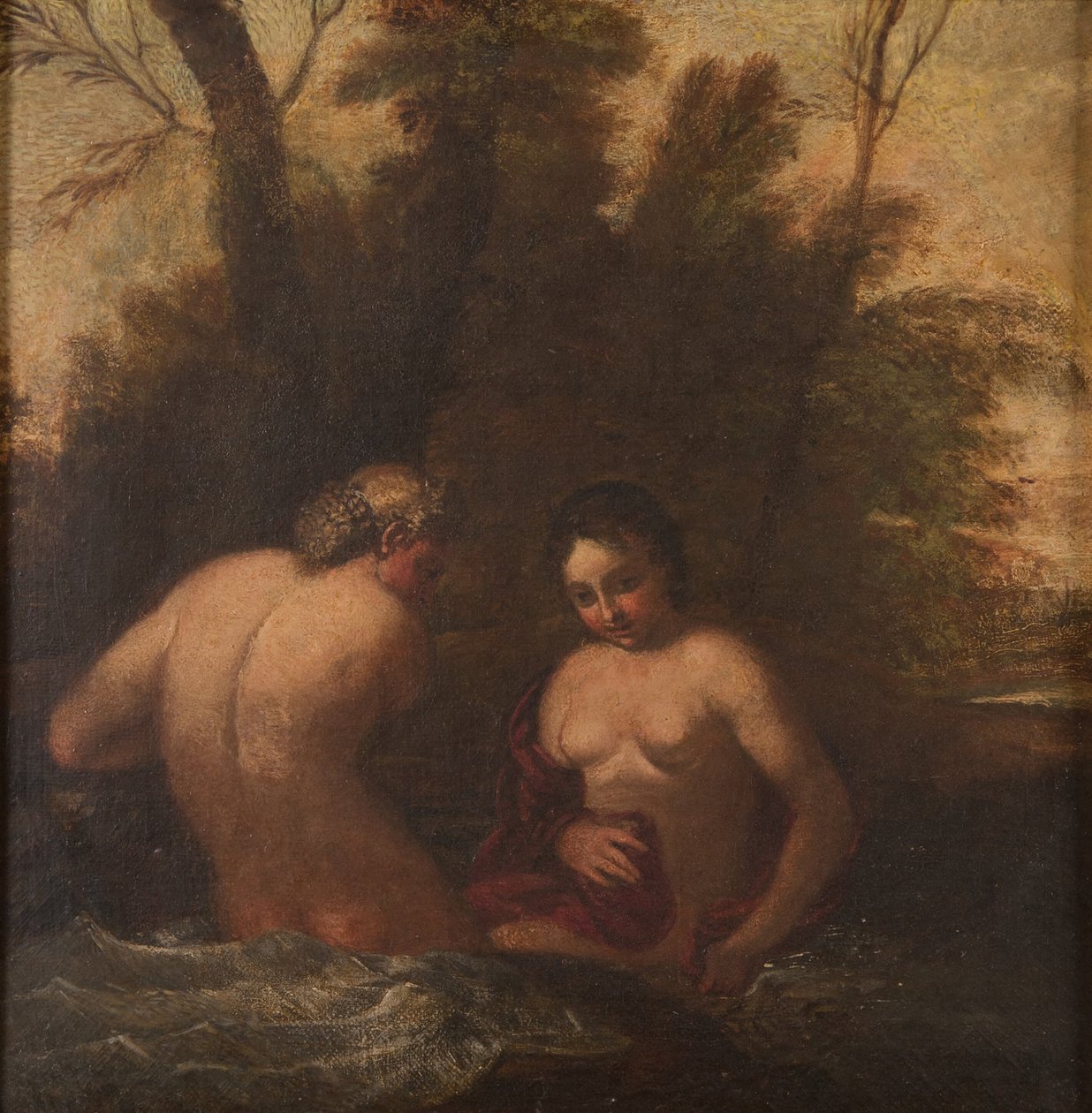 Zwei badende Nymphen de Francesco Albani