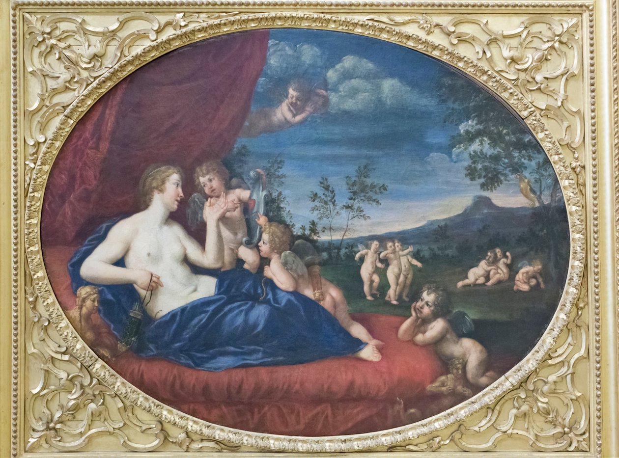 Vénus e Cupidos de Francesco Albani