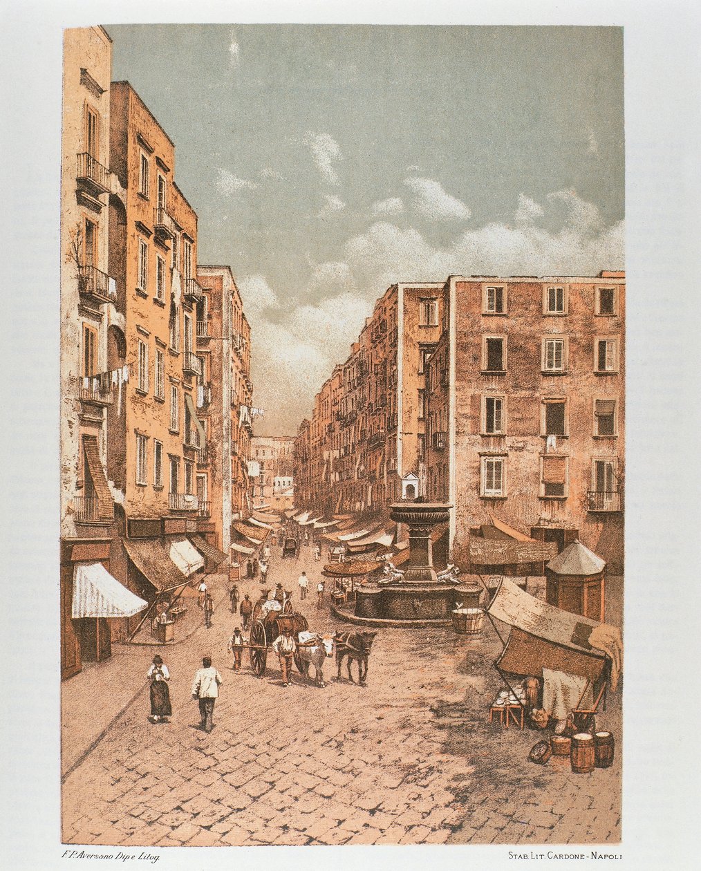 Itália, Nápoles, A Estrada Portuária de Francesco Aversano