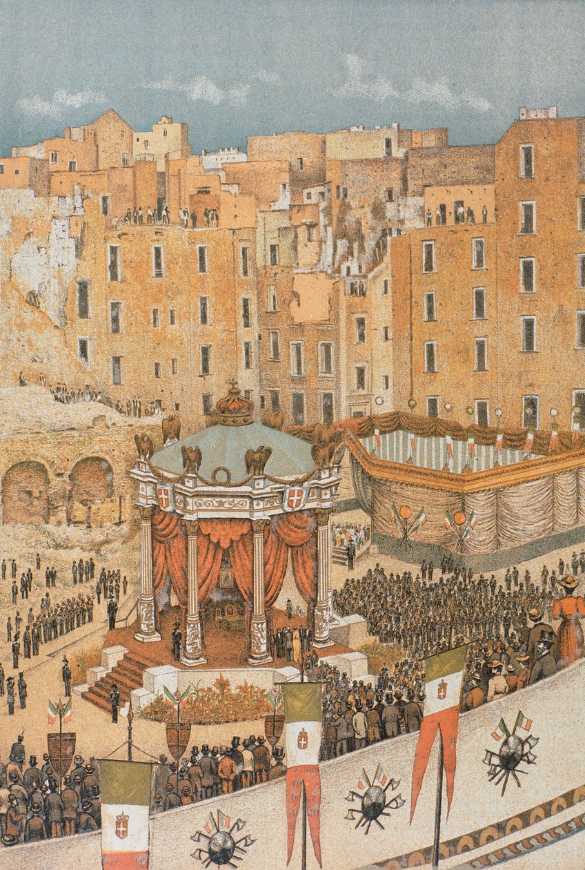 Renovação da Piazza del Porto (Praça do Porto), em Nápoles de Francesco Aversano