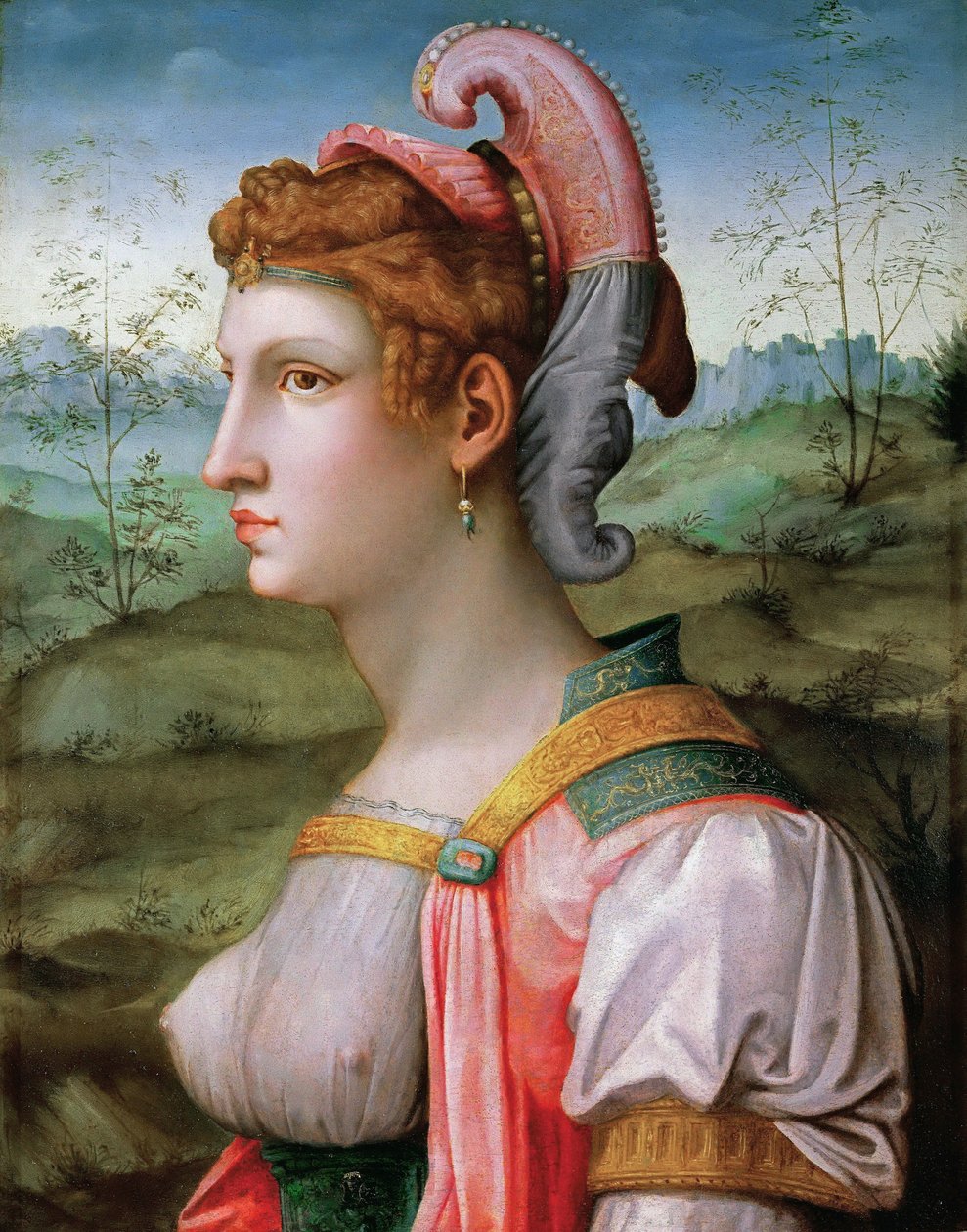 Italiano:  Sibilla Sibyl de Francesco Bacchiacca