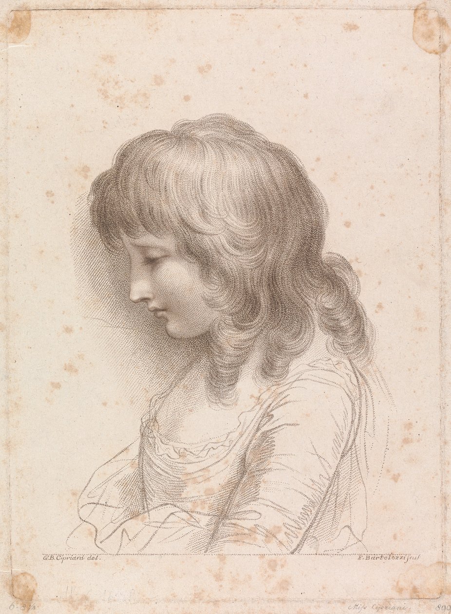 A filha de Cipriani de Francesco Bartolozzi