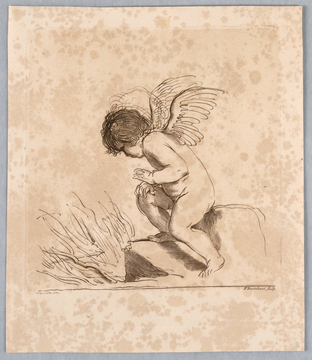 Cupido com um dardo de Francesco Bartolozzi