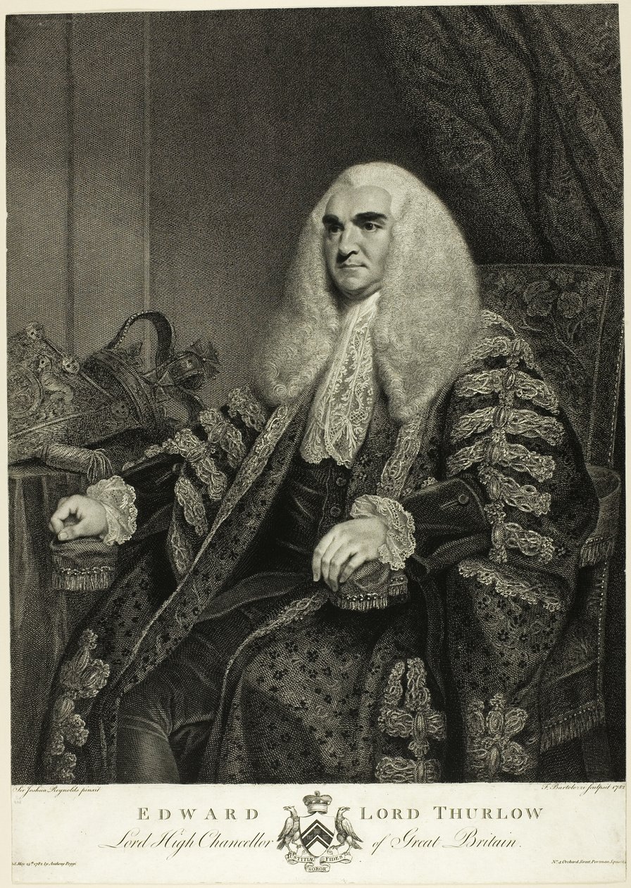 Eduardo, Lorde Thurlow de Francesco Bartolozzi