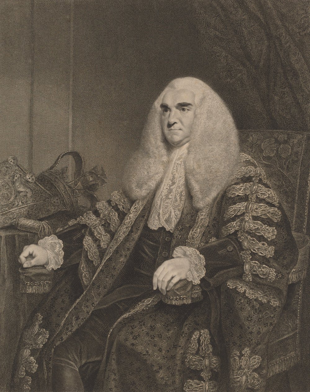 Edward, Lord Thurlow, 1782. de Francesco Bartolozzi