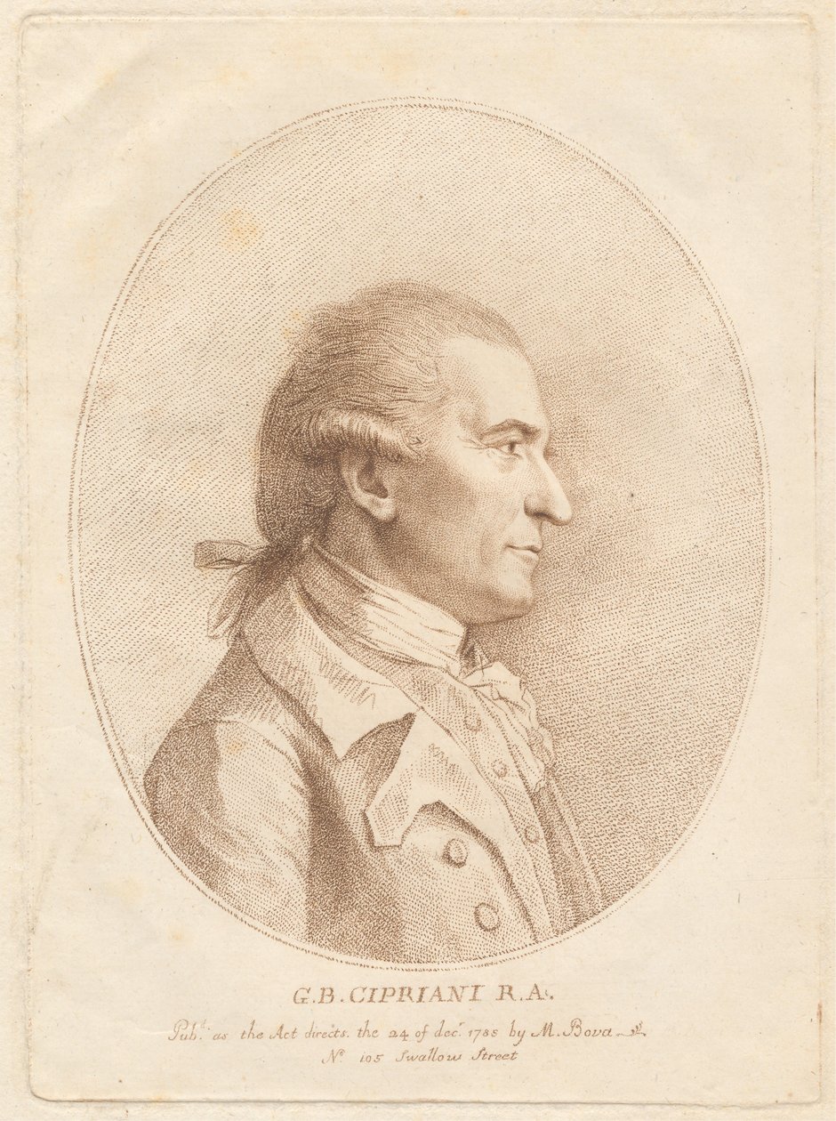 G. B. Cipriani, R.A. de Francesco Bartolozzi