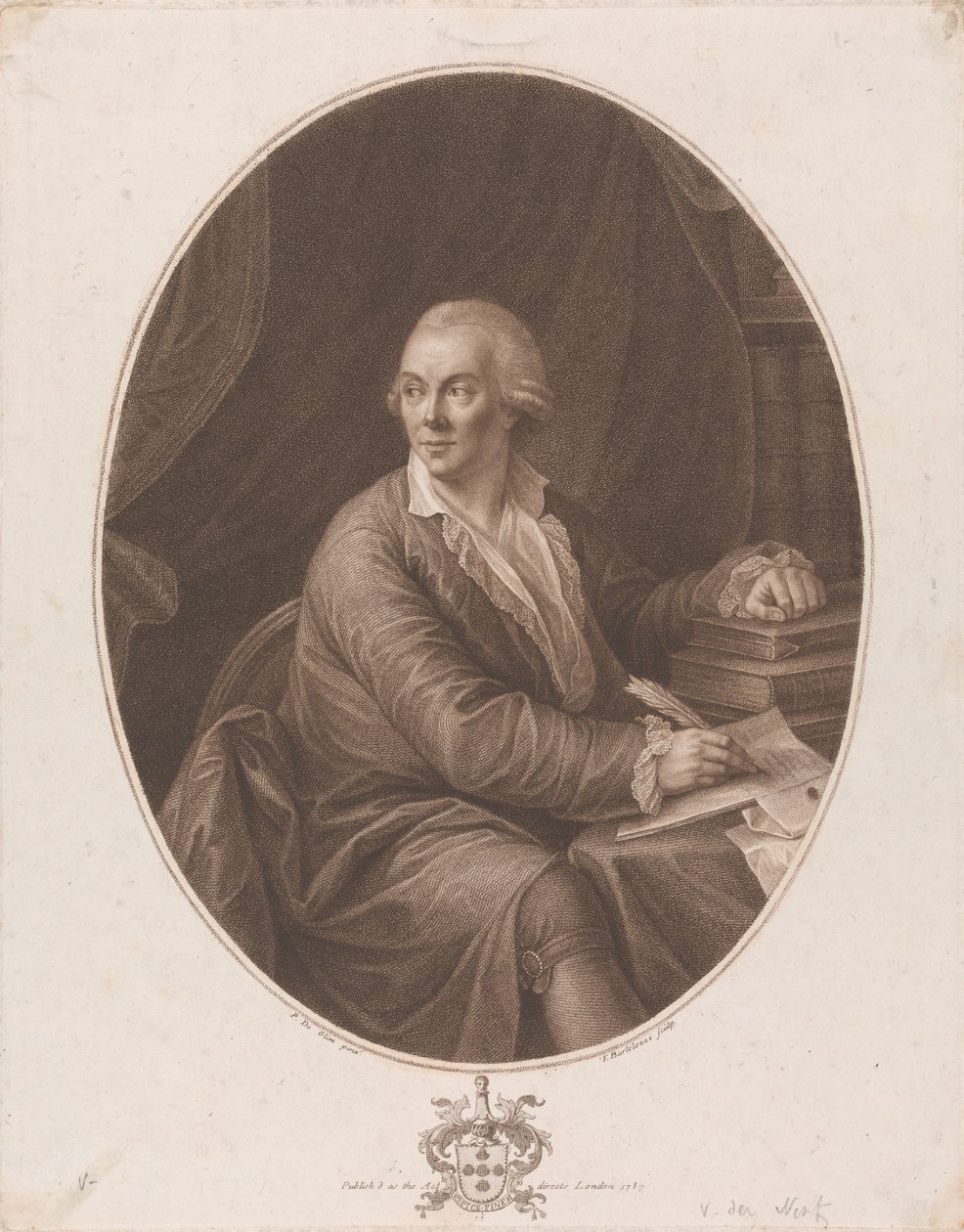 Hendrik Karel Nicolaas Van Der Noot de Francesco Bartolozzi