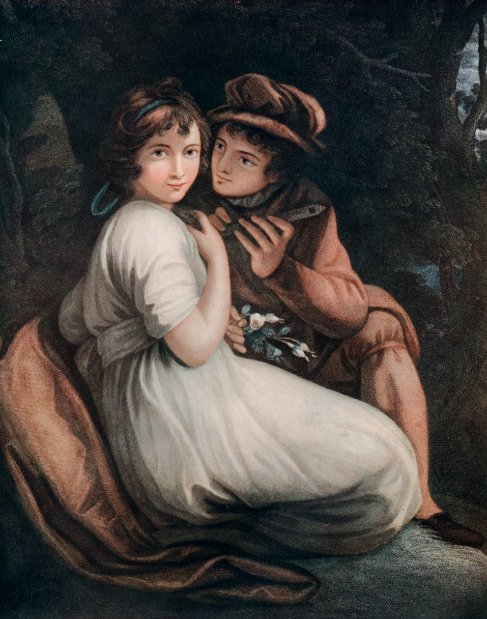 Henry e Emma, final do século XVIII a princípios do século XIX, 1912. de Francesco Bartolozzi