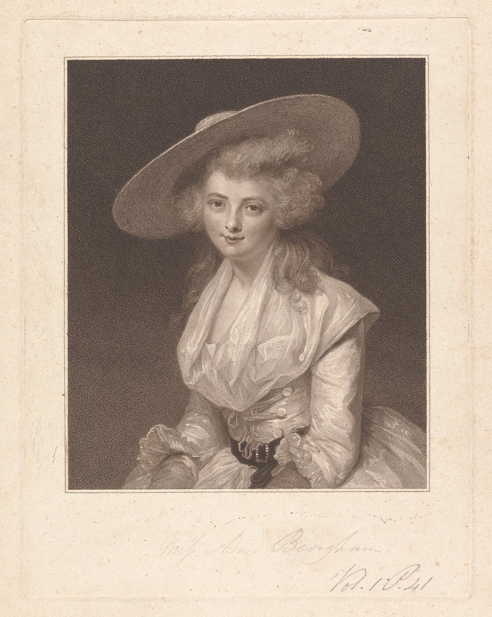 Lady Anne Bingham de Francesco Bartolozzi